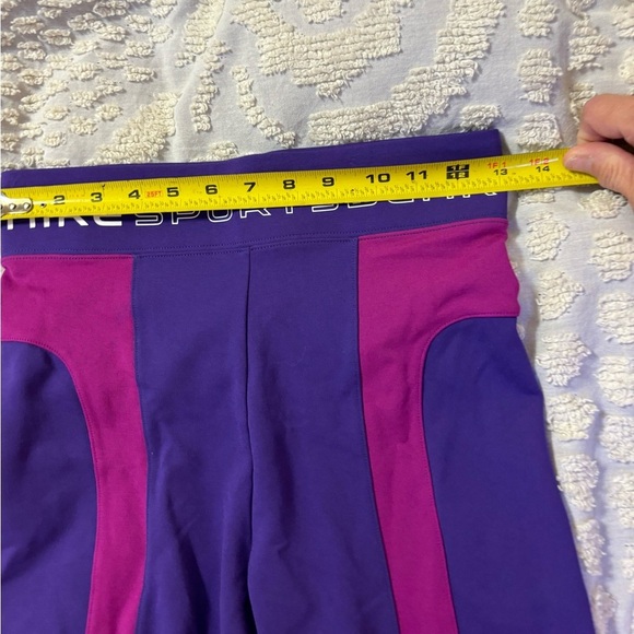 Nike Biking Shorts Purple Hot Pink XS - Picture 2 of 5